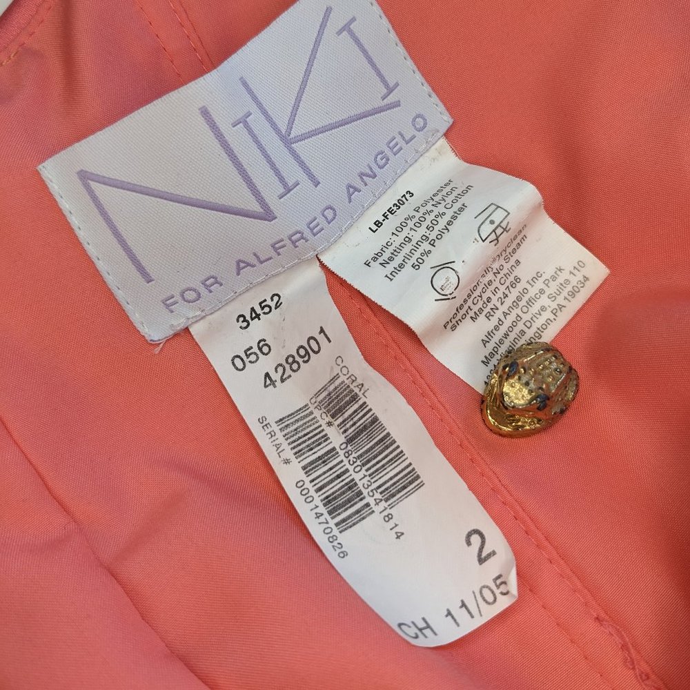Alfred Angelo Vibrant Pink Strapless Gown - Picture 10 of 13